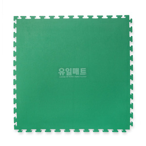 불에강한 난연스포츠 바닥퍼즐매트 1mX1m(20T) 녹색 ES1502