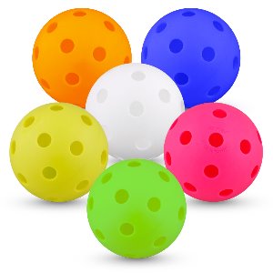 뉴 플로어볼 공(색상랜덤발송-화이트,핑크,라임,블루,오렌지,그린중)